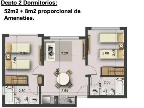Departamento en Venta 2 años