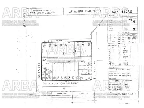 Lote en Venta de 693 m²- La Horqueta, San Isidro