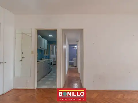 Departamento 2 ambientes con 1 baño