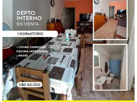 EN VENTA DEPARTAMENTO ÚNICO DE PASILLO EN ZONA NORTE