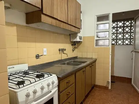 Departamento 2 ambientes con 1 baño