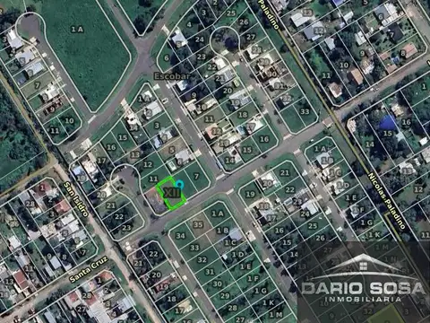 Lote en venta en Bº La Doma - Belén de Escobar