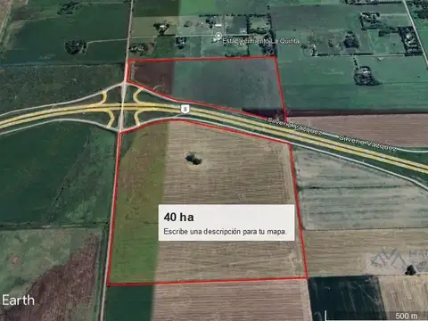 Campo 40 ha en Cané y Autopista 8, Pergamino