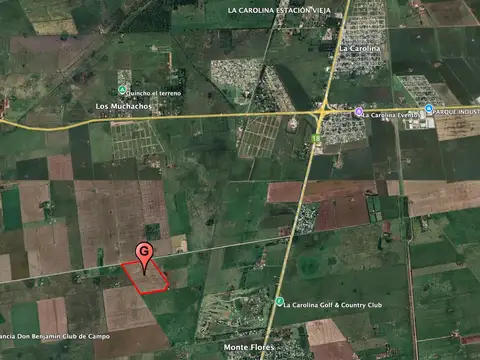Campo en Venta Proximo a la Ruta Nº18 - Piñero