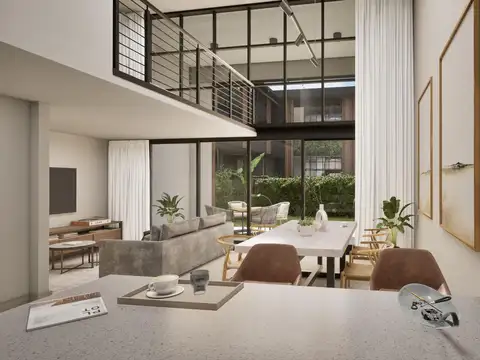 Departamento 2 ambientes con 1 baño