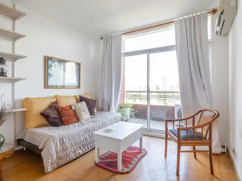 Departamento 2 ambientes con 1 baño