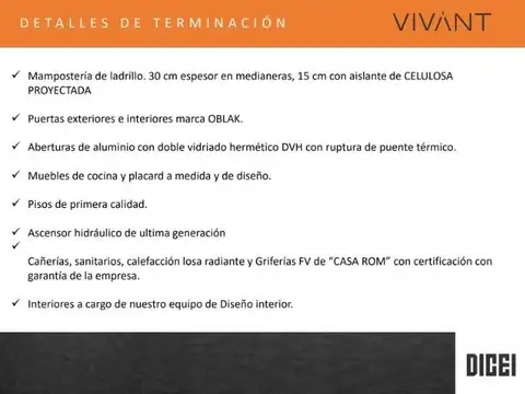 Departamento en Venta al Norte