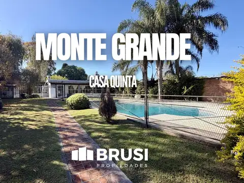 QUINTA EN VENTA EN MONTE GRANDE