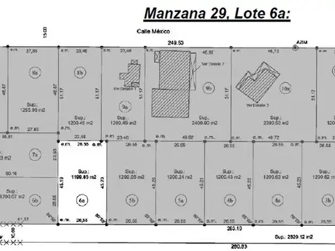 Lote 1.200m2 venta Mza 29 L6a, Parque Las Naciones, Guernica