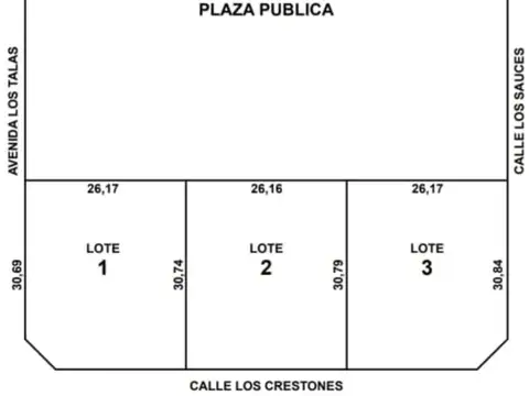 Terreno en Venta en Arroyo Leyes, USD 25.000