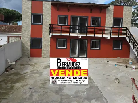 Venta Depto Tipocasa En Mardel Tuyu Calle 2 Entre 69 Y 70 Uf Fondo