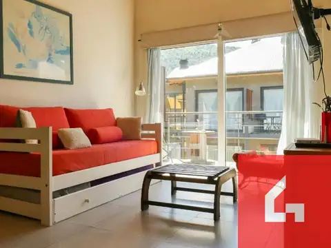 Departamento 2 ambientes con 2 baños