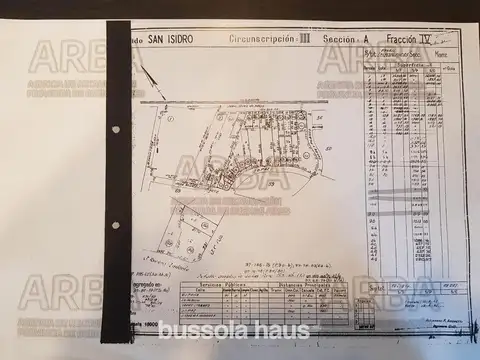 Terreno en Venta en Acassuso El Cano  /  Río, USD 790.000