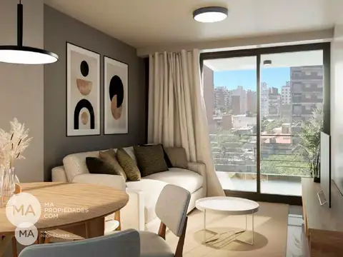Venta | Depto. Monoambiente en construcción con amenities - Av. Pellegrini 400 - Rosario Martin