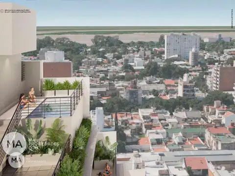 Departamento Monoambiente con 1 baño