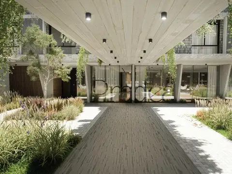 DEPARTAMENTO DE 2 DORMITORIOS VENTA VISTA TOTALMENTE DESPEJADA AL GOLF  FISHERTON ROSARIO