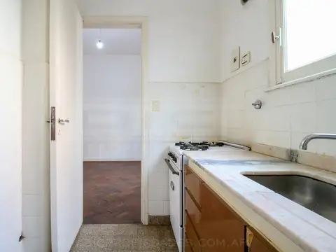 Departamento 2 ambientes con 1 baño