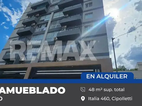DEPARTAMENTO AMOBLADO 1 DORMITORIO - CIPOLLETTI