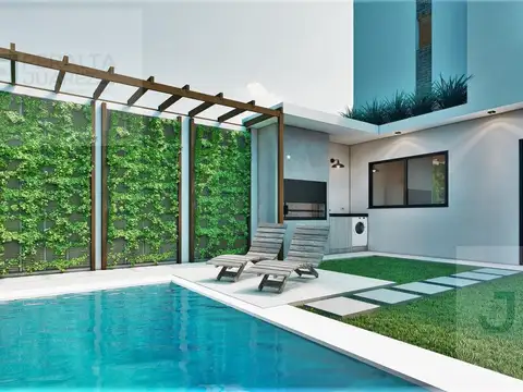 Casa 3 ambientes con 1 baño