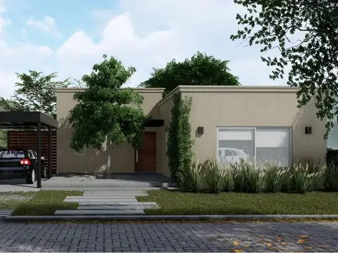 Casa 3 ambientes con 2 baños