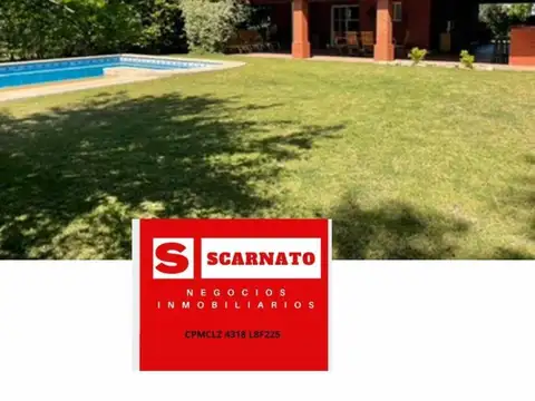 VENTA de casa en  Enero Echeverria del lago-  Canning