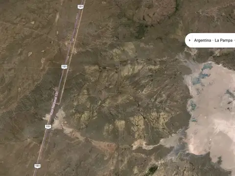 Campo de 10.514 ha sobre Ruta Nacional 151 | Puelén, La Pampa