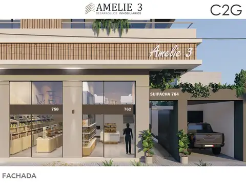 Departamento 2 ambientes con 1 baño