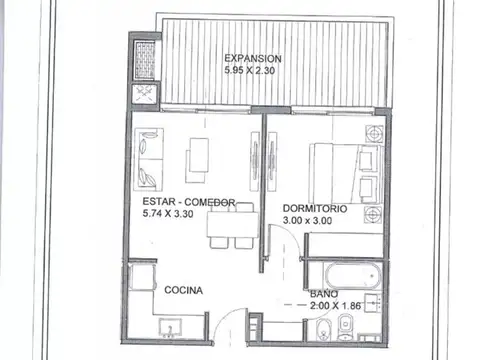 Departamento en Venta en Villa del Lago, USD 90.000