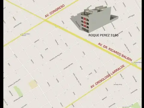 Departamento en Venta de 2 ambientes