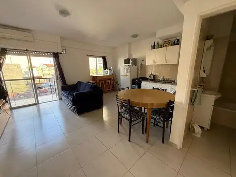 Departamento 2 ambientes con 1 baño