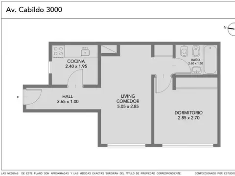 Departamento en Alquiler de 2 ambientes