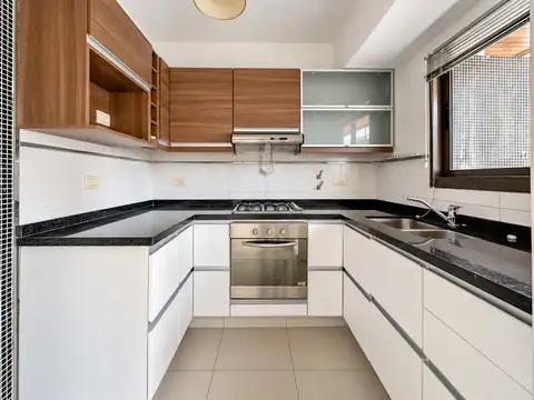 2 ambientes amoblado con balcón cochera amenities