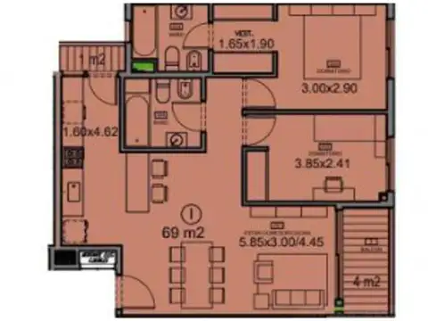 Departamento en Alquiler A Estrenar