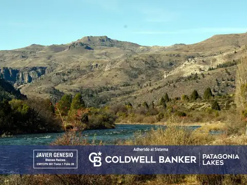 VENTA Lote/Terreno 13.670 m2 apto desarrollo turístico con costa de río en Orillas de Caleufu