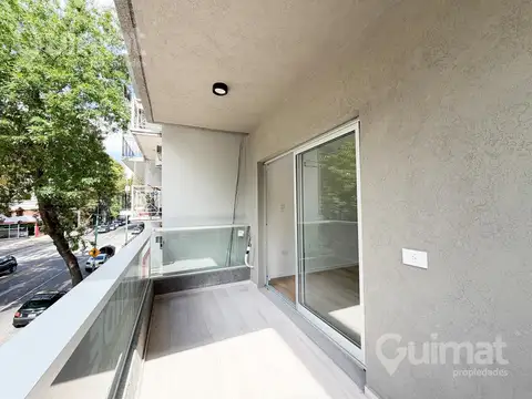 1 Ambiente a Estrenar al Frente con Balcón y Vista Abierta en Villa Urquiza