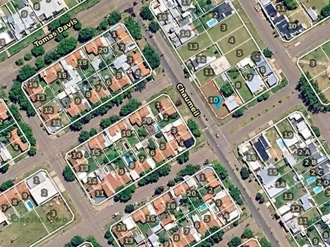 Terreno en Venta 31  mts Fondo