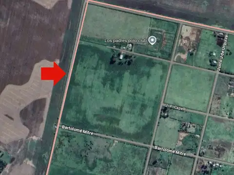 VENTA CAMPO 16 HA - APTO DESARROLLO LOTEO - RUFINO