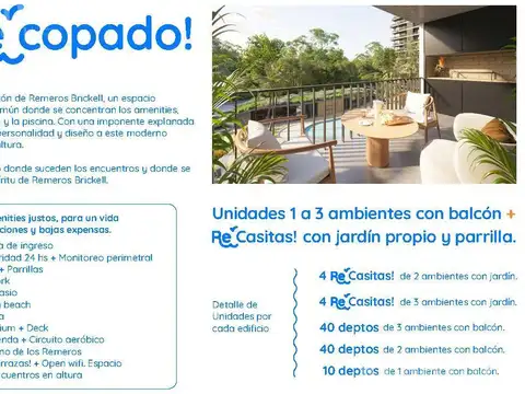Departamento en Venta en Santa María del Tigre, USD 114.570
