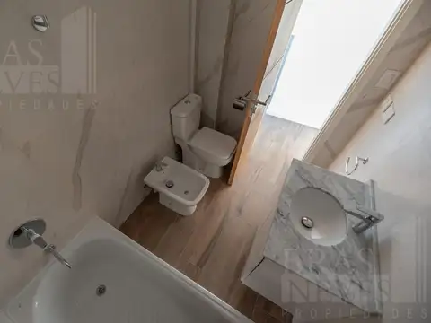 Departamento 3 ambientes con 2 baños