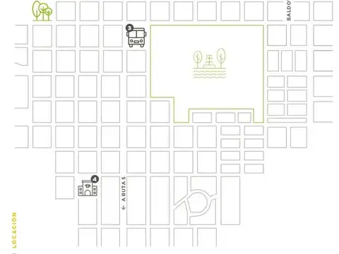 Acacias VI, Baldovino al 600, entre gob. Irigoyen y Paso