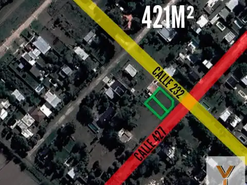 Terreno en venta - 421Mts2 - El Peligro, Arturo Seguí, La Plata
