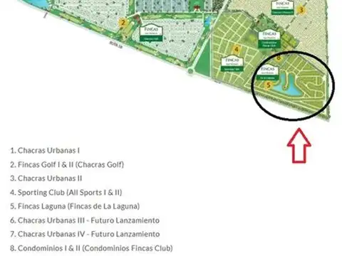 Venta Lote a la laguna - Fincas de San Vicente II