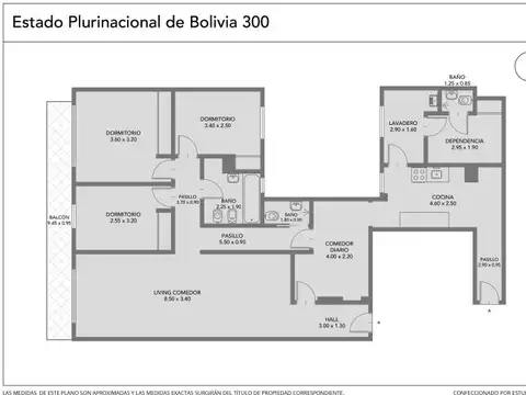 Bolivia 300, Piso 4