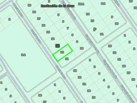 Terreno en Venta en Pavon, USD 35.000