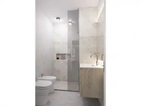 Departamento 2 ambientes con 1 baño