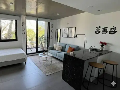 Venta departamento de un dormitorio y amenities en Barrio Luis Agote de Rosario.