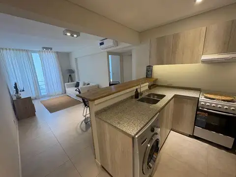 Alquiler Depto. 2 ambientes c/cochera Pilar Centro