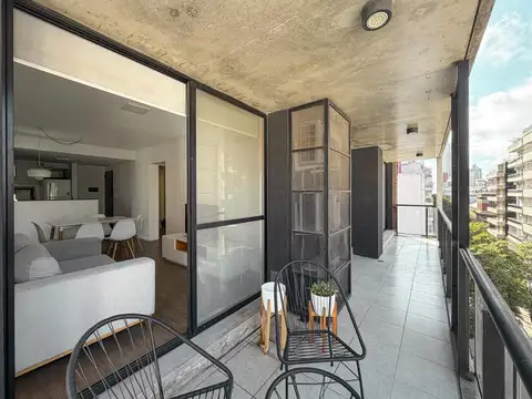 Departamento de 2 dormitorios con cochera y amenities en zona río
