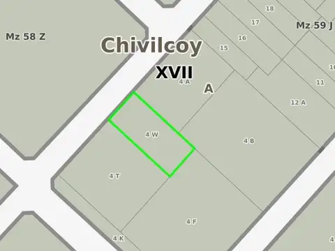 Terreno en Venta en Chivilcoy, USD 43.000