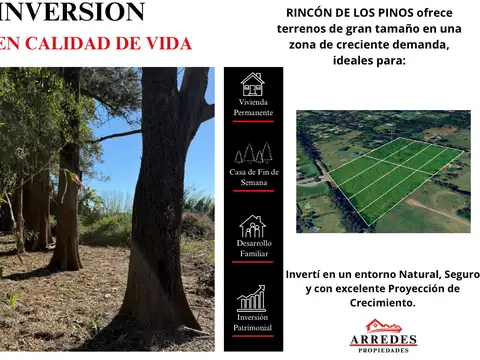 Terreno en Venta 127,50  mts Fondo